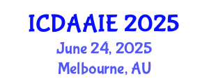 International Conference on Data and Artifical Intelligence Engineering (ICDAAIE) June 24, 2025 - Melbourne, Australia