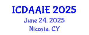 International Conference on Data and Artifical Intelligence Engineering (ICDAAIE) June 24, 2025 - Nicosia, Cyprus