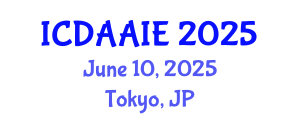 International Conference on Data and Artifical Intelligence Engineering (ICDAAIE) June 10, 2025 - Tokyo, Japan