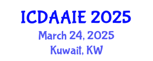 International Conference on Data and Artifical Intelligence Engineering (ICDAAIE) March 24, 2025 - Kuwait, Kuwait