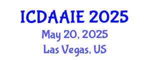 International Conference on Data and Artifical Intelligence Engineering (ICDAAIE) May 20, 2025 - Las Vegas, United States