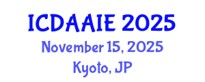 International Conference on Data and Artifical Intelligence Engineering (ICDAAIE) November 15, 2025 - Kyoto, Japan