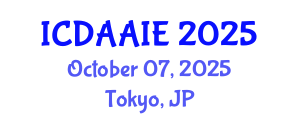 International Conference on Data and Artifical Intelligence Engineering (ICDAAIE) October 07, 2025 - Tokyo, Japan