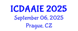 International Conference on Data and Artifical Intelligence Engineering (ICDAAIE) September 06, 2025 - Prague, Czechia