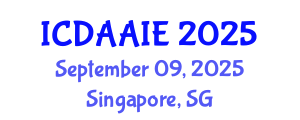 International Conference on Data and Artifical Intelligence Engineering (ICDAAIE) September 09, 2025 - Singapore, Singapore