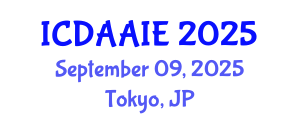 International Conference on Data and Artifical Intelligence Engineering (ICDAAIE) September 09, 2025 - Tokyo, Japan