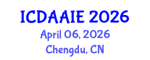 International Conference on Data and Artifical Intelligence Engineering (ICDAAIE) April 06, 2026 - Chengdu, China International Conference on Data and Artifical Intelligence Engineering (ICDAAIE) April 06, 2026 - Chengdu, China