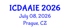 International Conference on Data and Artifical Intelligence Engineering (ICDAAIE) July 08, 2026 - Prague, Czechia International Conference on Data and Artifical Intelligence Engineering (ICDAAIE) July 08, 2026 - Prague, Czechia
