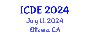 International Conference on Data Engineering (ICDE) July 11, 2024 - Ottawa, Canada