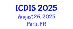 International Conference on Data Intelligence and Security (ICDIS) August 26, 2025 - Paris, France