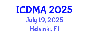 International Conference on Data Mining and Analysis (ICDMA) July 19, 2025 - Helsinki, Finland