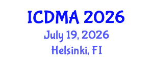 International Conference on Data Mining and Analysis (ICDMA) July 19, 2026 - Helsinki, Finland