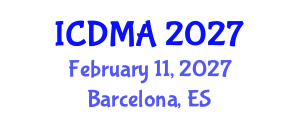 International Conference on Data Mining and Analysis (ICDMA) February 11, 2027 - Barcelona, Spain