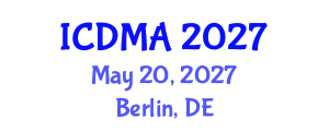 International Conference on Data Mining and Analysis (ICDMA) May 20, 2027 - Berlin, Germany International Conference on Data Mining and Analysis (ICDMA) May 20, 2027 - Berlin, Germany