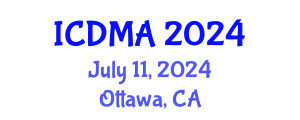 International Conference on Data Mining and Applications (ICDMA) July 11, 2024 - Ottawa, Canada