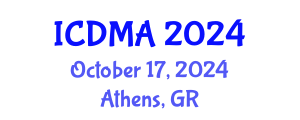 International Conference on Data Mining and Applications (ICDMA) October 17, 2024 - Athens, Greece