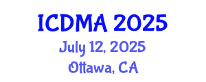International Conference on Data Mining and Applications (ICDMA) July 12, 2025 - Ottawa, Canada