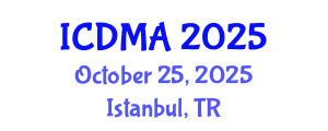 International Conference on Data Mining and Applications (ICDMA) October 25, 2025 - Istanbul, Turkey
