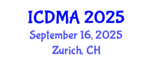 International Conference on Data Mining and Applications (ICDMA) September 16, 2025 - Zurich, Switzerland