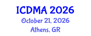 International Conference on Data Mining and Applications (ICDMA) October 21, 2026 - Athens, Greece