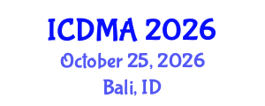 International Conference on Data Mining and Applications (ICDMA) October 25, 2026 - Bali, Indonesia