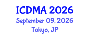 International Conference on Data Mining and Applications (ICDMA) September 09, 2026 - Tokyo, Japan