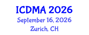 International Conference on Data Mining and Applications (ICDMA) September 16, 2026 - Zurich, Switzerland