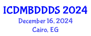 International Conference on Data Mining, Big Data, Database and Data System (ICDMBDDDS) December 16, 2024 - Cairo, Egypt