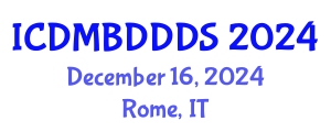 International Conference on Data Mining, Big Data, Database and Data System (ICDMBDDDS) December 16, 2024 - Rome, Italy
