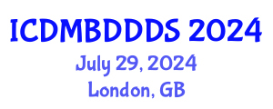International Conference on Data Mining, Big Data, Database and Data System (ICDMBDDDS) July 29, 2024 - London, United Kingdom