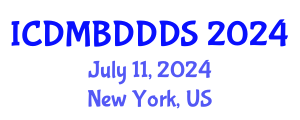 International Conference on Data Mining, Big Data, Database and Data System (ICDMBDDDS) July 11, 2024 - New York, United States