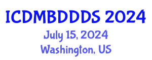 International Conference on Data Mining, Big Data, Database and Data System (ICDMBDDDS) July 15, 2024 - Washington, United States