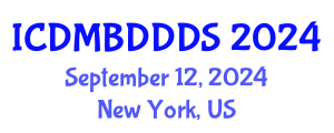International Conference on Data Mining, Big Data, Database and Data System (ICDMBDDDS) September 12, 2024 - New York, United States