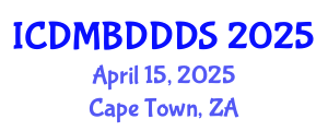 International Conference on Data Mining, Big Data, Database and Data System (ICDMBDDDS) April 15, 2025 - Cape Town, South Africa