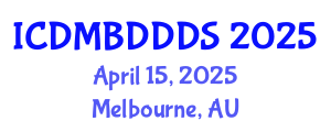 International Conference on Data Mining, Big Data, Database and Data System (ICDMBDDDS) April 15, 2025 - Melbourne, Australia