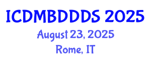 International Conference on Data Mining, Big Data, Database and Data System (ICDMBDDDS) August 23, 2025 - Rome, Italy