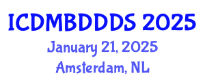 International Conference on Data Mining, Big Data, Database and Data System (ICDMBDDDS) January 21, 2025 - Amsterdam, Netherlands