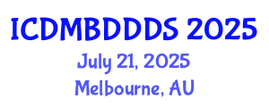 International Conference on Data Mining, Big Data, Database and Data System (ICDMBDDDS) July 21, 2025 - Melbourne, Australia