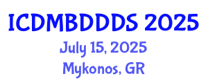 International Conference on Data Mining, Big Data, Database and Data System (ICDMBDDDS) July 15, 2025 - Mykonos, Greece