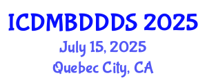 International Conference on Data Mining, Big Data, Database and Data System (ICDMBDDDS) July 15, 2025 - Quebec City, Canada