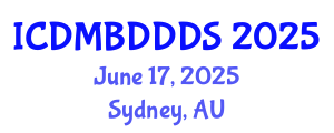 International Conference on Data Mining, Big Data, Database and Data System (ICDMBDDDS) June 17, 2025 - Sydney, Australia