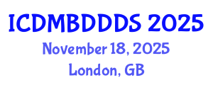 International Conference on Data Mining, Big Data, Database and Data System (ICDMBDDDS) November 18, 2025 - London, United Kingdom
