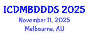 International Conference on Data Mining, Big Data, Database and Data System (ICDMBDDDS) November 11, 2025 - Melbourne, Australia