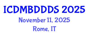 International Conference on Data Mining, Big Data, Database and Data System (ICDMBDDDS) November 11, 2025 - Rome, Italy