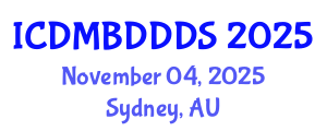 International Conference on Data Mining, Big Data, Database and Data System (ICDMBDDDS) November 04, 2025 - Sydney, Australia