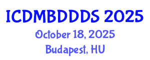 International Conference on Data Mining, Big Data, Database and Data System (ICDMBDDDS) October 18, 2025 - Budapest, Hungary