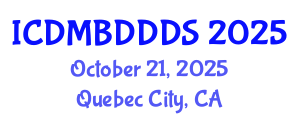 International Conference on Data Mining, Big Data, Database and Data System (ICDMBDDDS) October 21, 2025 - Quebec City, Canada