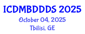 International Conference on Data Mining, Big Data, Database and Data System (ICDMBDDDS) October 04, 2025 - Tbilisi, Georgia