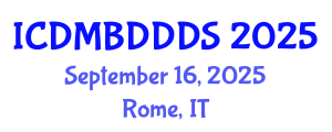 International Conference on Data Mining, Big Data, Database and Data System (ICDMBDDDS) September 16, 2025 - Rome, Italy