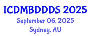 International Conference on Data Mining, Big Data, Database and Data System (ICDMBDDDS) September 06, 2025 - Sydney, Australia